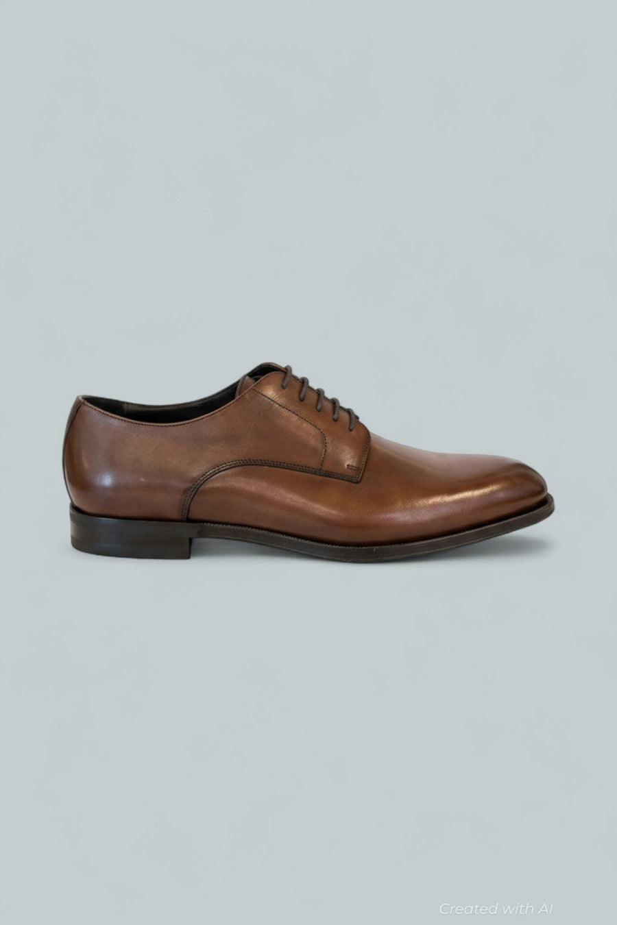 Men’s Davide Plain Toe Oxfords - Medium Brown - Oxford