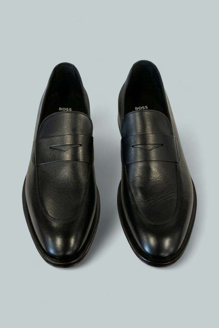 Men’s Derrek Penny Loafers - Black - Loafers