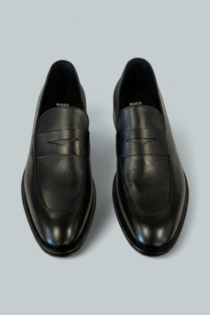 Men’s Derrek Penny Loafers - Black - Loafers