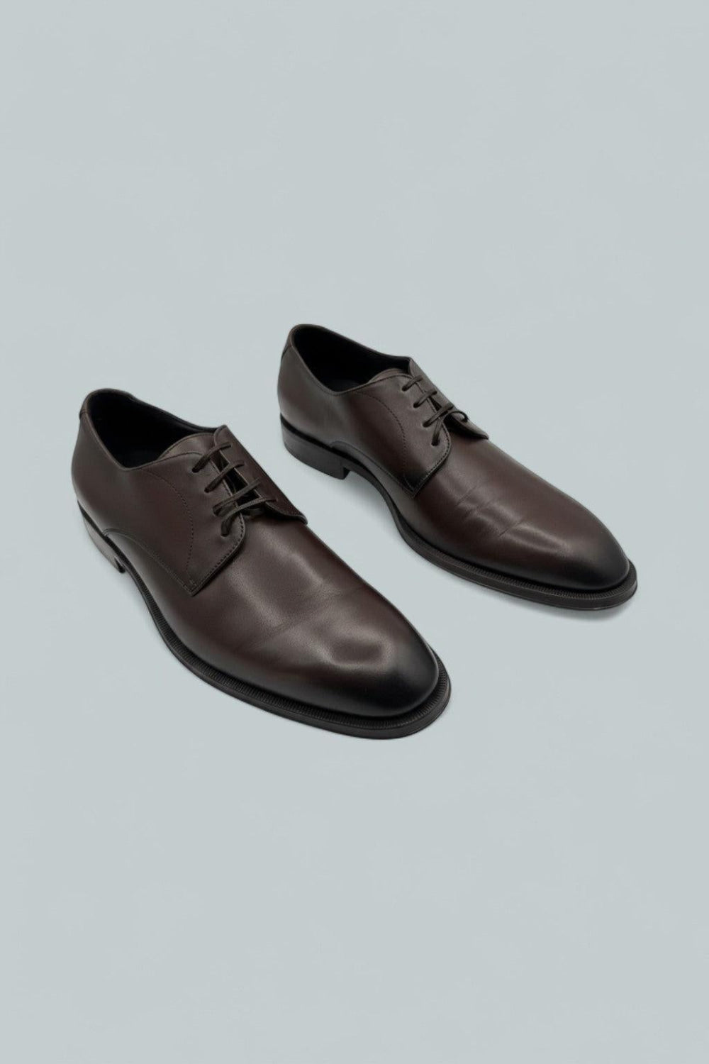 Men’s Derrek Plain Toe Oxfords - Dark Brown - 10.5 - Oxford