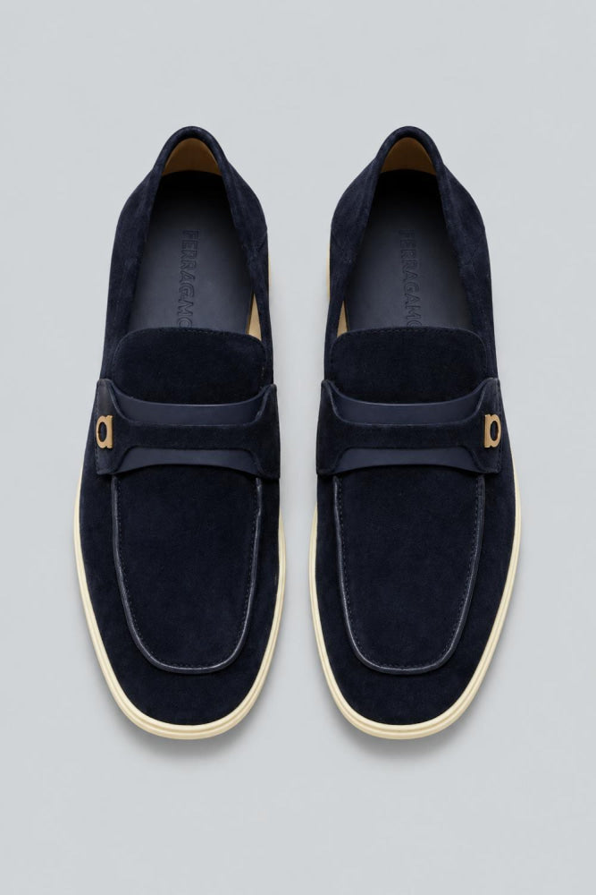 Men’s Drame Suede Loafers - Midnight - Loafers