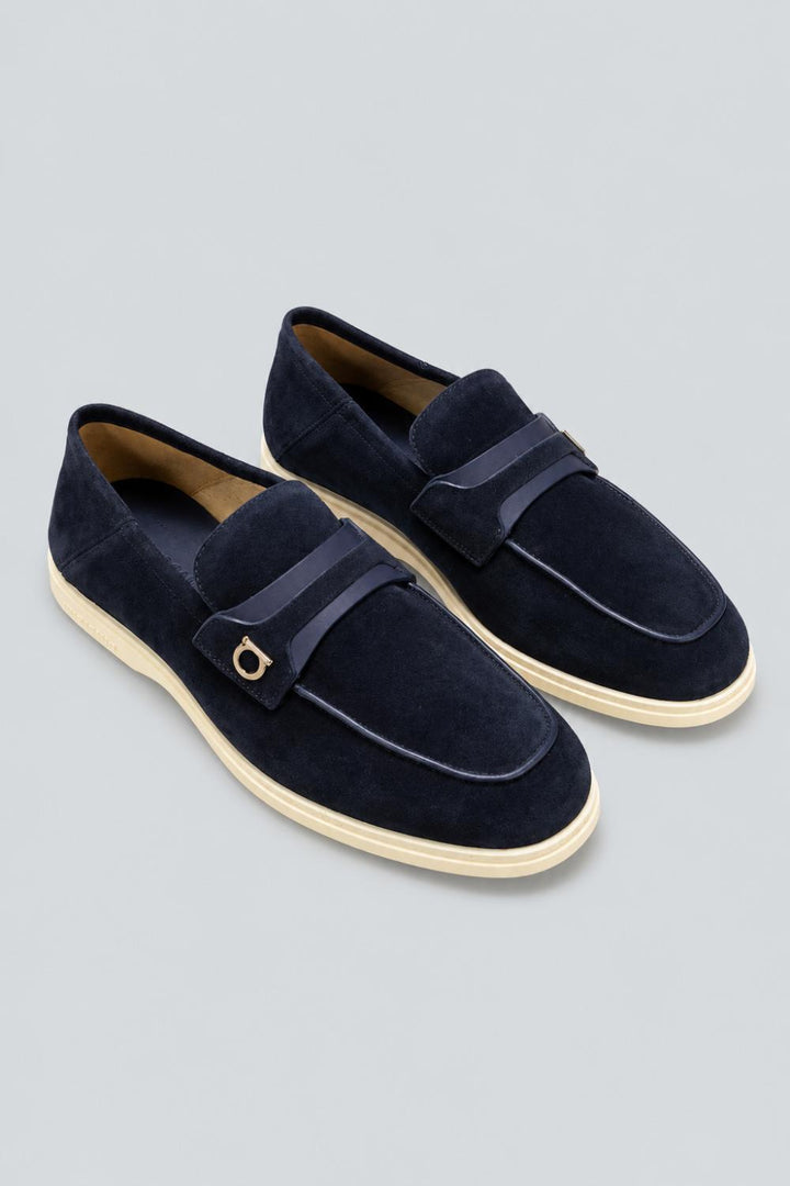 Men’s Drame Suede Loafers - Midnight - Loafers