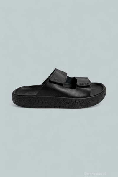 Men’s Etna Slide Sandals - Black - 11 - Sandals