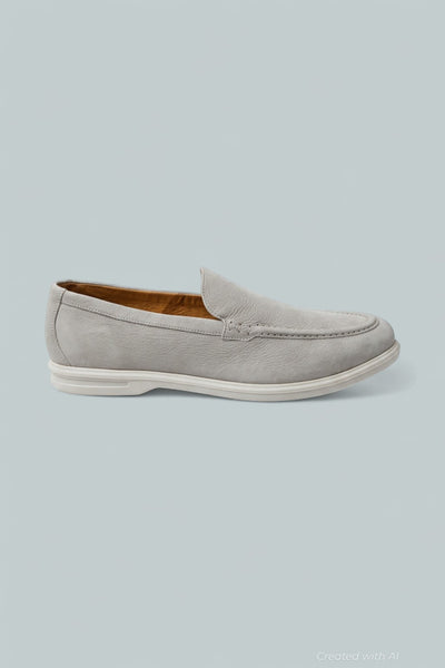 Men’s Excursionist Loafers - Pearl Grey - 12 - Loafers
