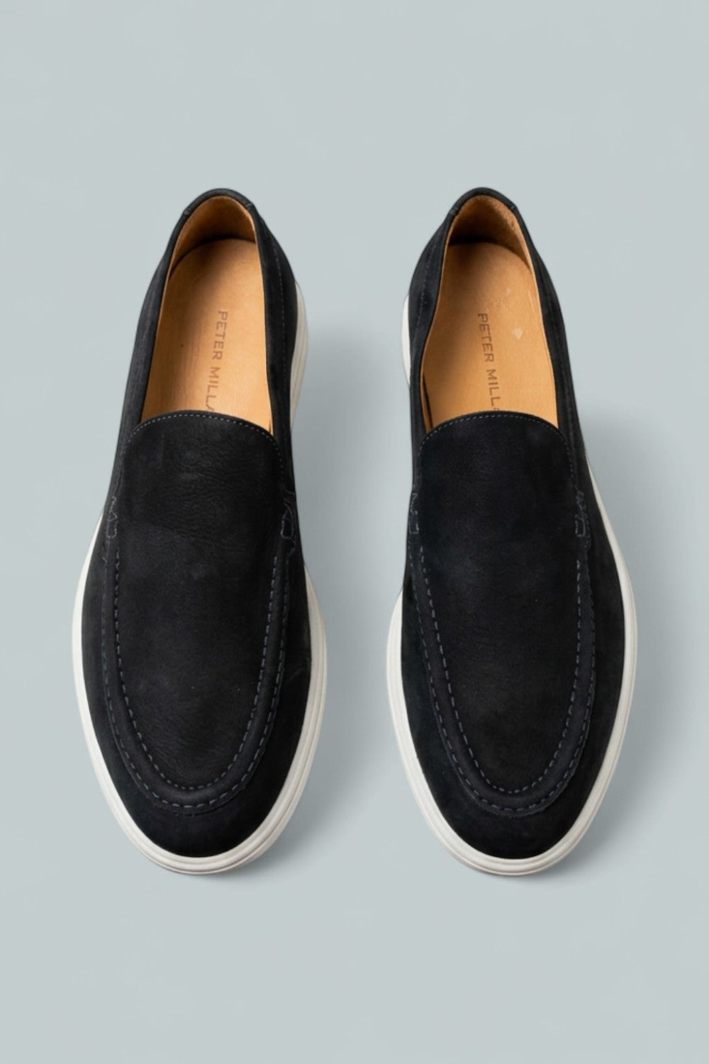 Men’s Excursionist Nubuck Venetian Loafers - Dark Navy - Loafers