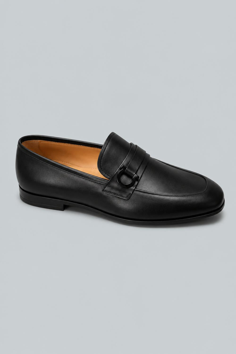 Men’s Florio Venice Soft Leather Loafers - Black - 10 - Loafers