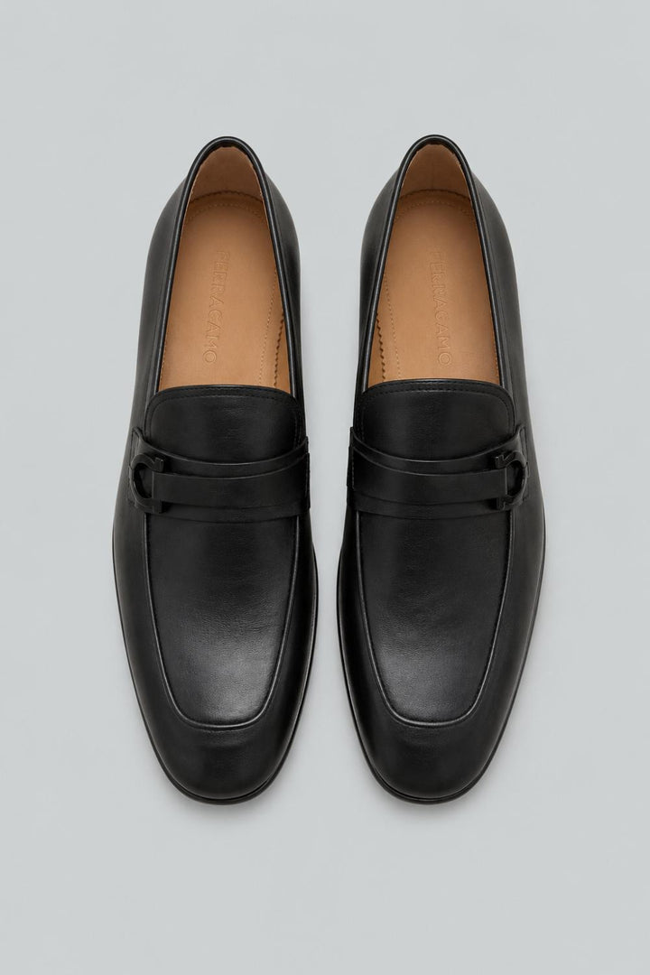Men’s Florio Venice Soft Leather Loafers - Black - 10 - Loafers