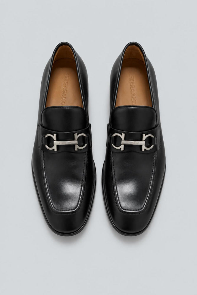 Men’s Foster Leather Loafers - Black - Loafers
