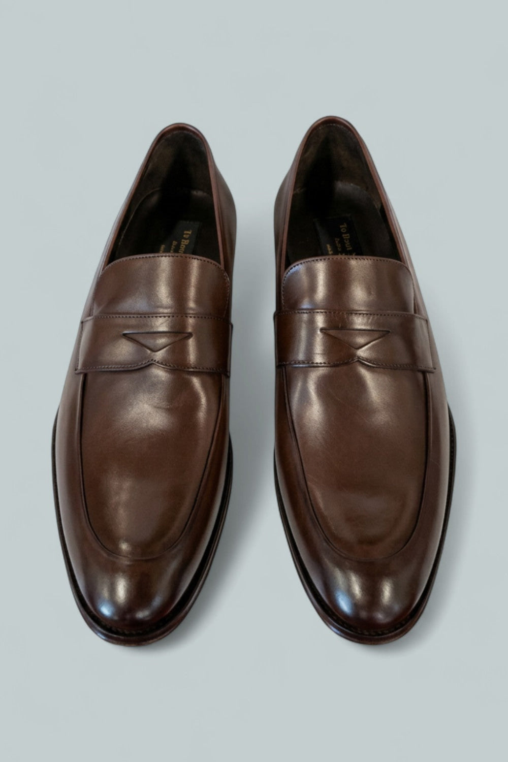 Mens Francis Penny Loafers Exclusive - Burnished Brown - Loafers