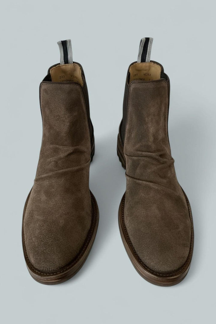 Men’s Freeman Chelsea Boot - Chocolate - 7.5 - Boots
