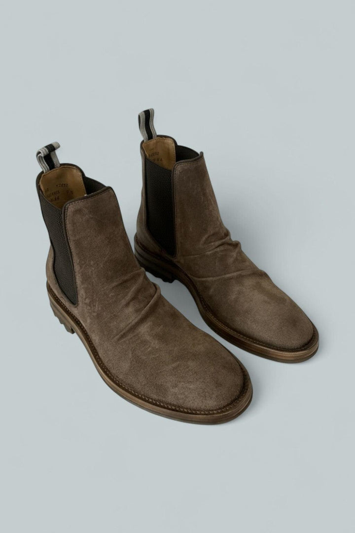Men’s Freeman Chelsea Boot - Chocolate - 7.5 - Boots