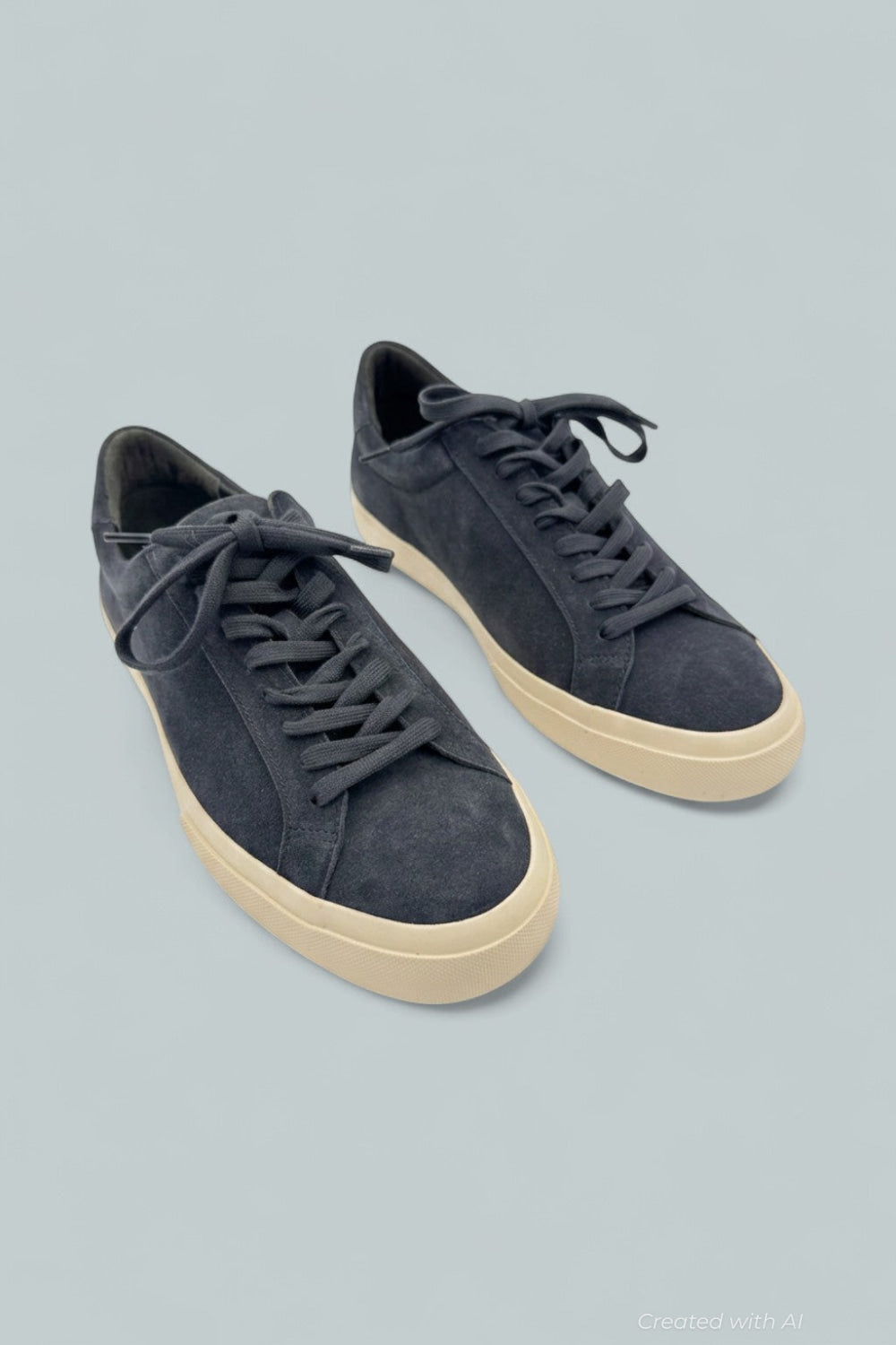 Men’s Fulton Leather Lace-Up Sneakers - Coastal - Sneaker