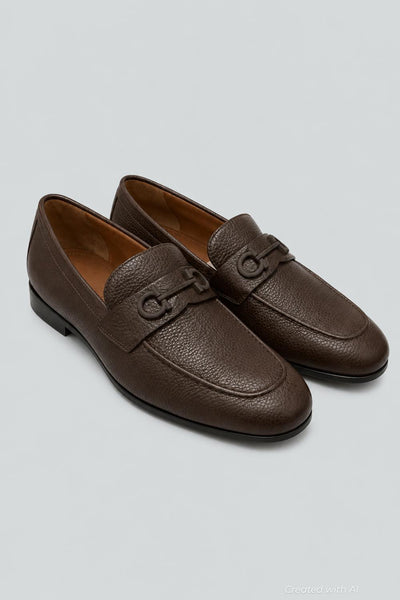 Men’s Gancini Touch Loafers - T.moro - 10.5 - Loafers
