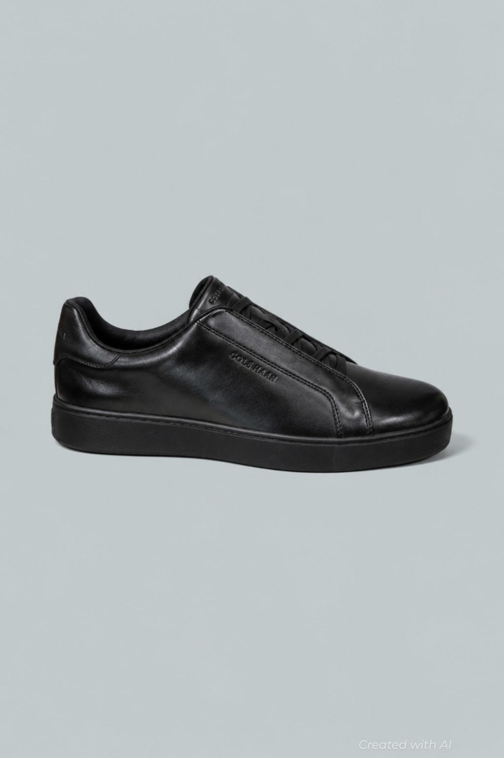 Men’s GrandPr Luxe Slip-On Sneakers - Black/Black - 10 - Sneaker