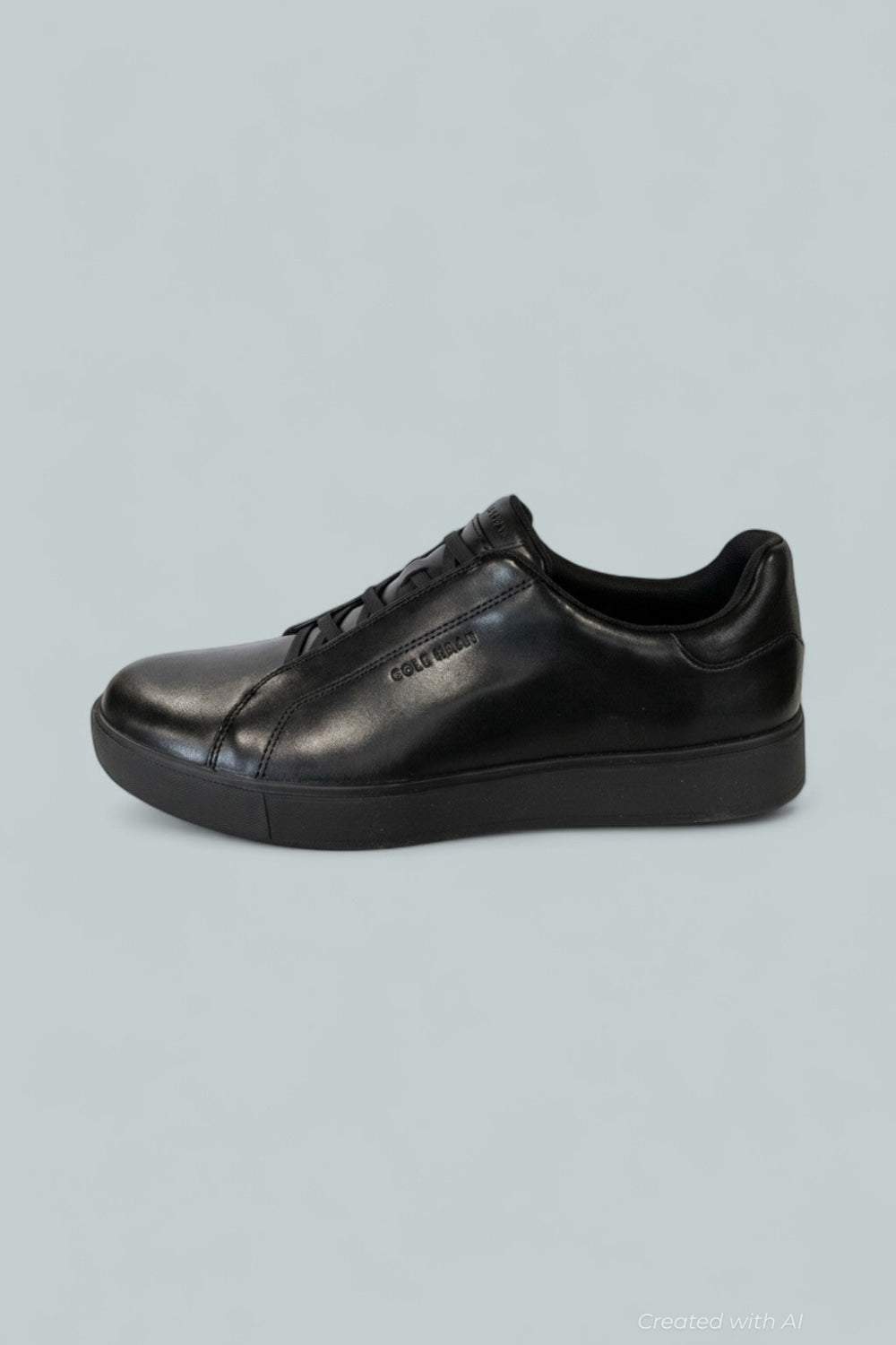 Men’s GrandPr Luxe Slip-On Sneakers - Black/Black - 10 - Sneaker