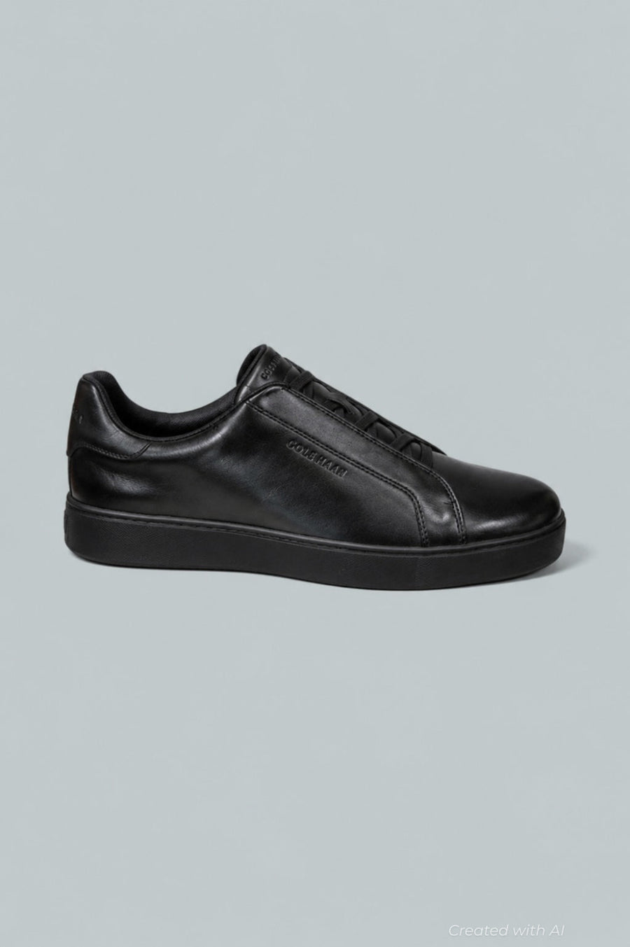 Men’s GrandPr Luxe Slip-On Sneakers - Black/Black - 10 - Sneaker