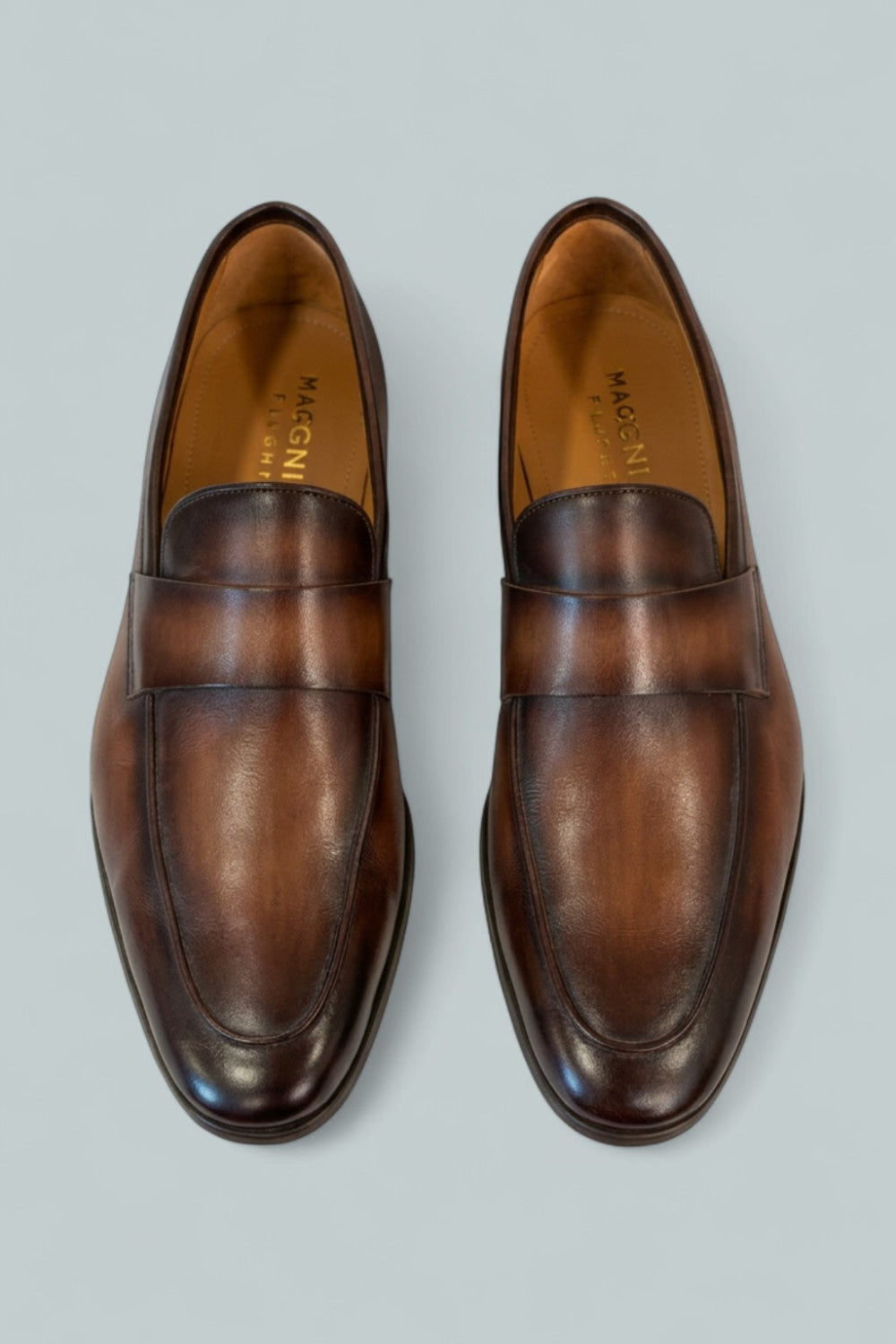 Men’s Heros Apron Toe Loafers Exclusive - Brown - 11.5 - Loafers