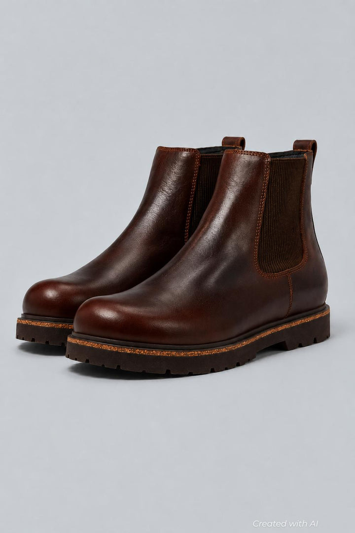 Men’s Highwood Pull On Chelsea Boots - Chocolate - 10 10.5US / 43EU - Boots
