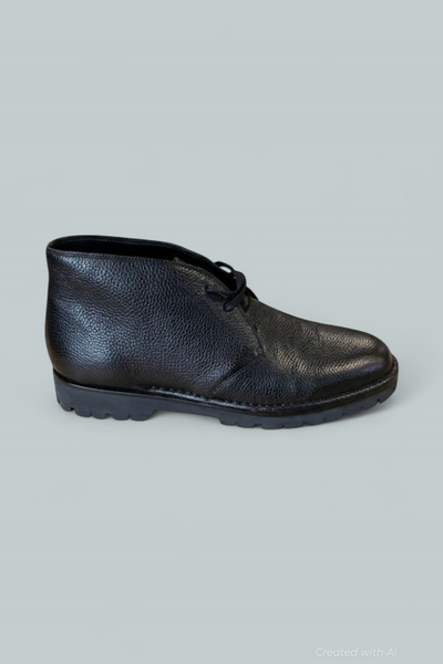 Men’s Jerome Lace Up Desert Boot - Black - 10.5 - Boots