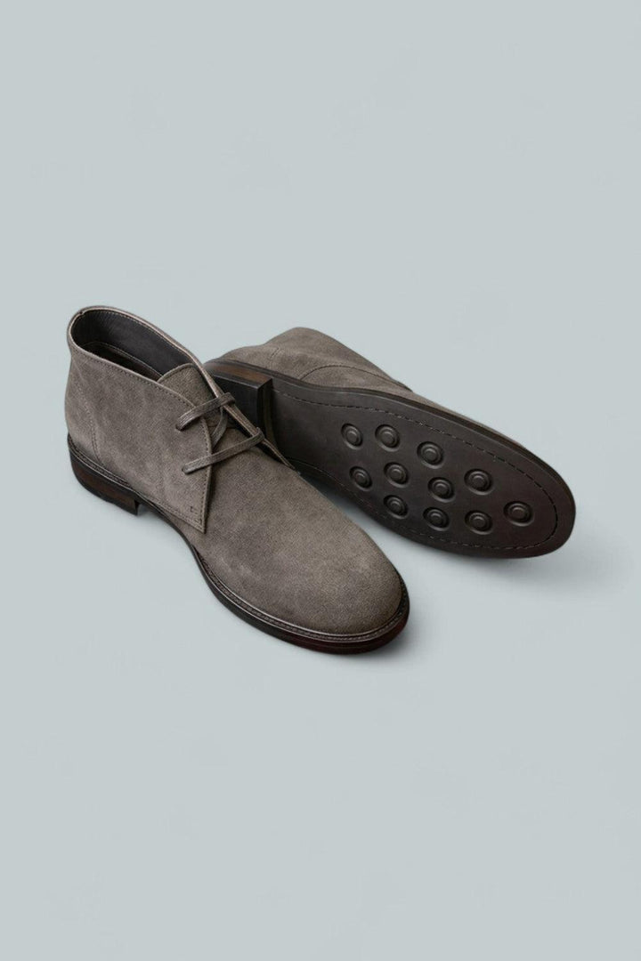 Men’s Lace Up Chukka Boots Exclusive - Brown Suede - Boots