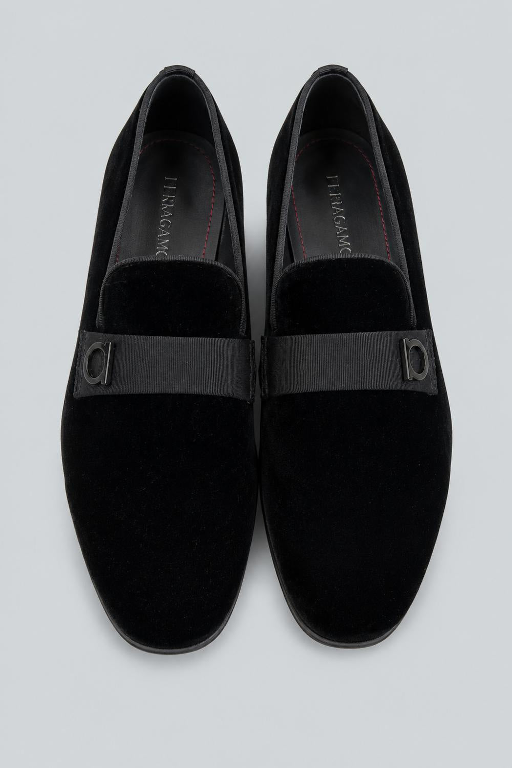 Men’s Lapo Smoking Slipper Loafers - Nero - 9 - Loafers
