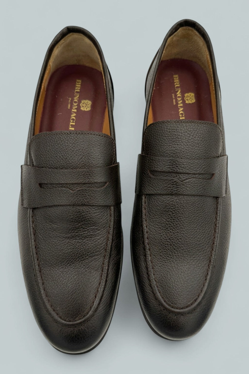 Men’s Lastra Unlined Loafers - Brown Tumb - Loafers