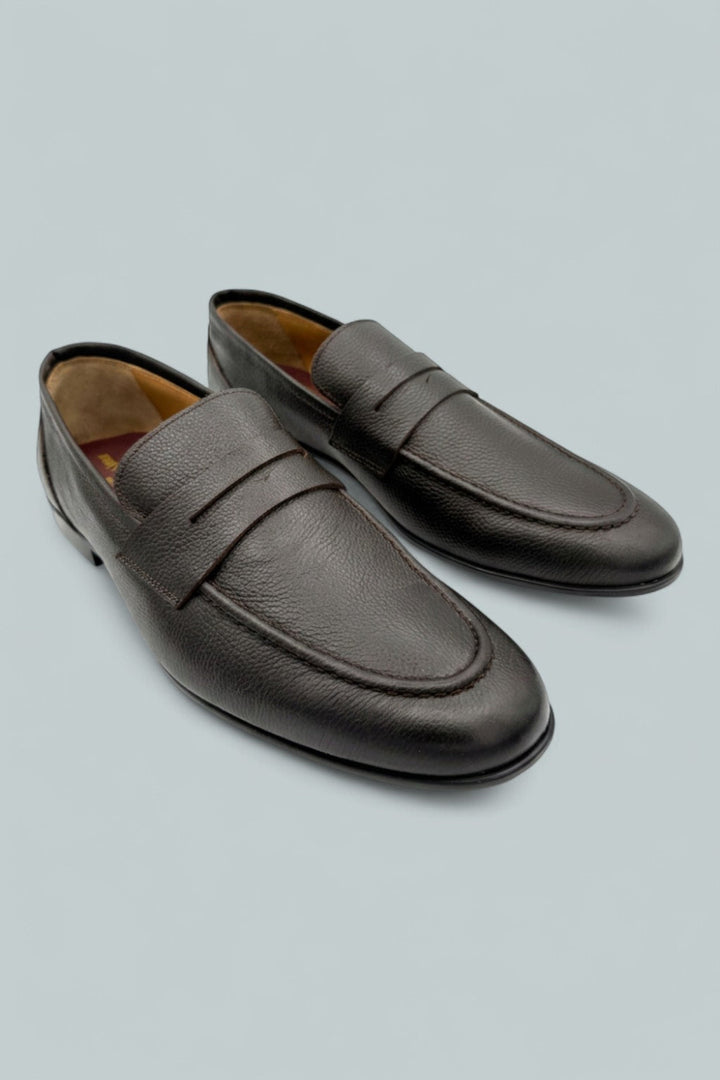 Men’s Lastra Unlined Loafers - Brown Tumb - Loafers
