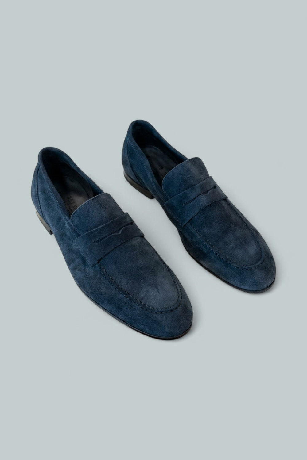 Men’s Lastra Unlined Suede Loafers - Navy Suede - 10.5 - Loafers
