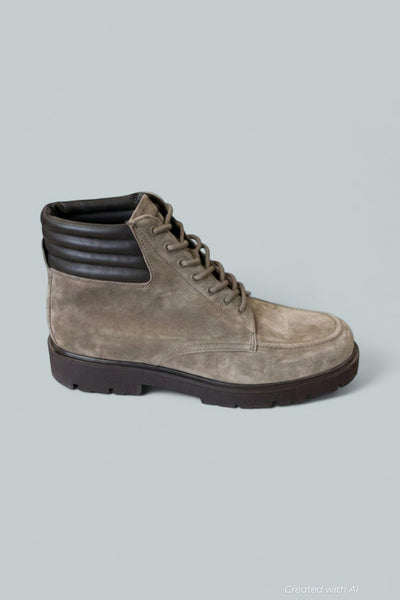Men’s Leonard Flint Lace Up Boot - Flint - 10.5 - Boots