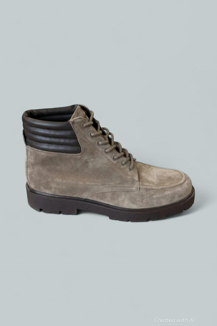 Men’s Leonard Flint Lace Up Boot - Flint - 10.5 - Boots