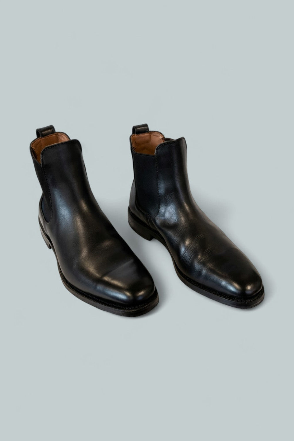 Men’s Liverpool Pull On Chelsea Boots - Black - 8.5 - Boots