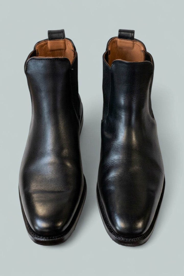 Men’s Liverpool Pull On Chelsea Boots - Black - 8.5 - Boots
