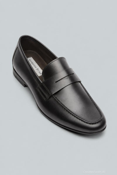 Men’s Morgan Penny Loafers - Black - 9 - Loafers
