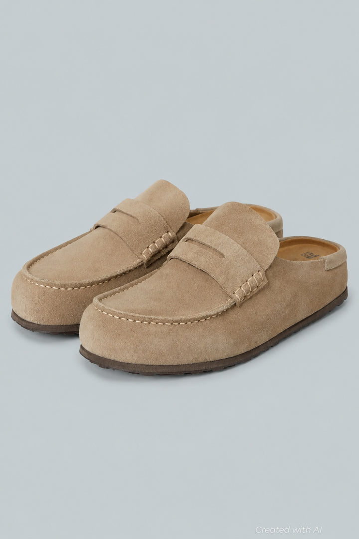 Men’s Naples Wrapped Loafers - Beige - 8 8.5US / 41EU - Loafers