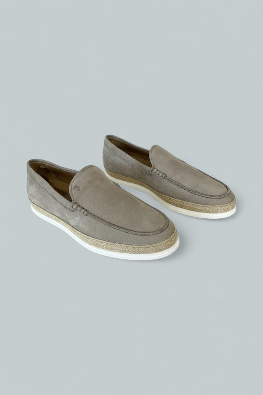 Men’s Nuova Pantofola Gommini Driver Loafers - Grey - 8.5UK / 10US - Loafers