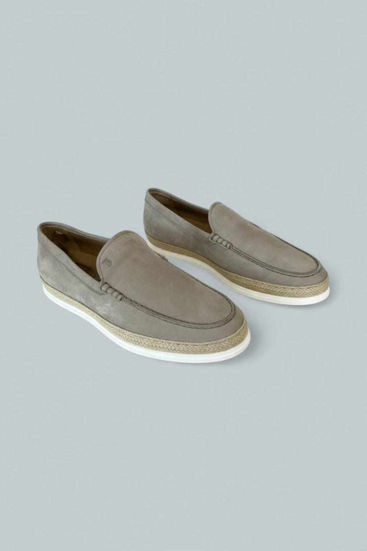 Men’s Nuova Pantofola Gommini Driver Loafers - Grey - 8.5UK / 10US - Loafers