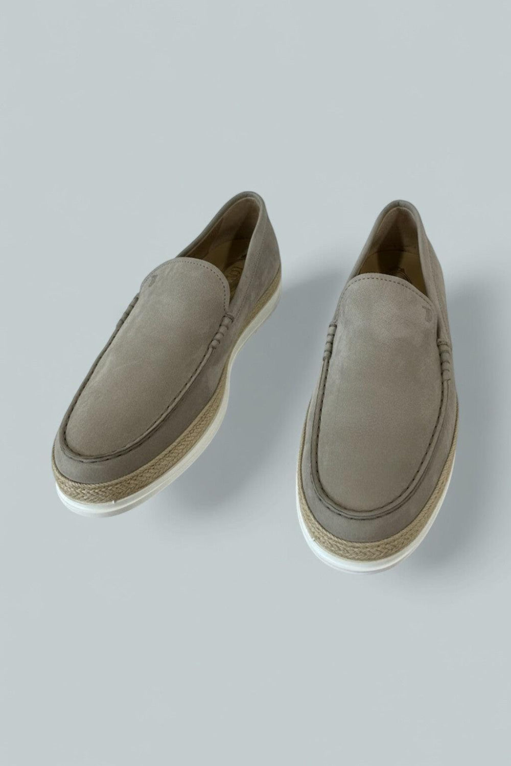 Men’s Nuova Pantofola Gommini Driver Loafers - Grey - 8.5UK / 10US - Loafers