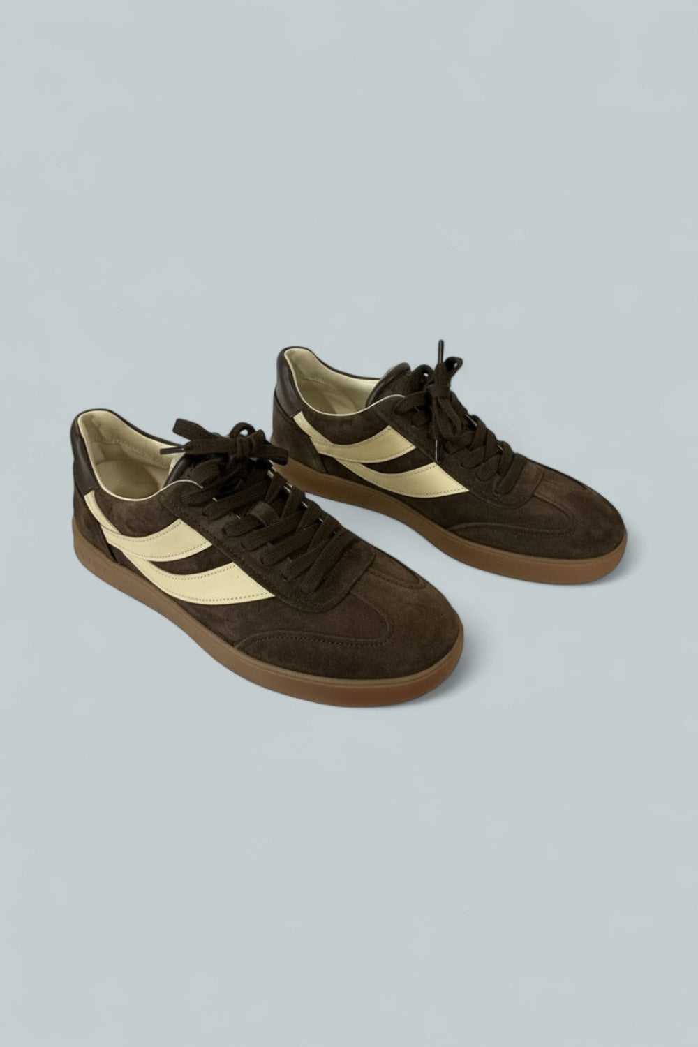 Men’s Oasis Leather Lace Up Sneakers - Cocoa Brown - 10 - Sneaker