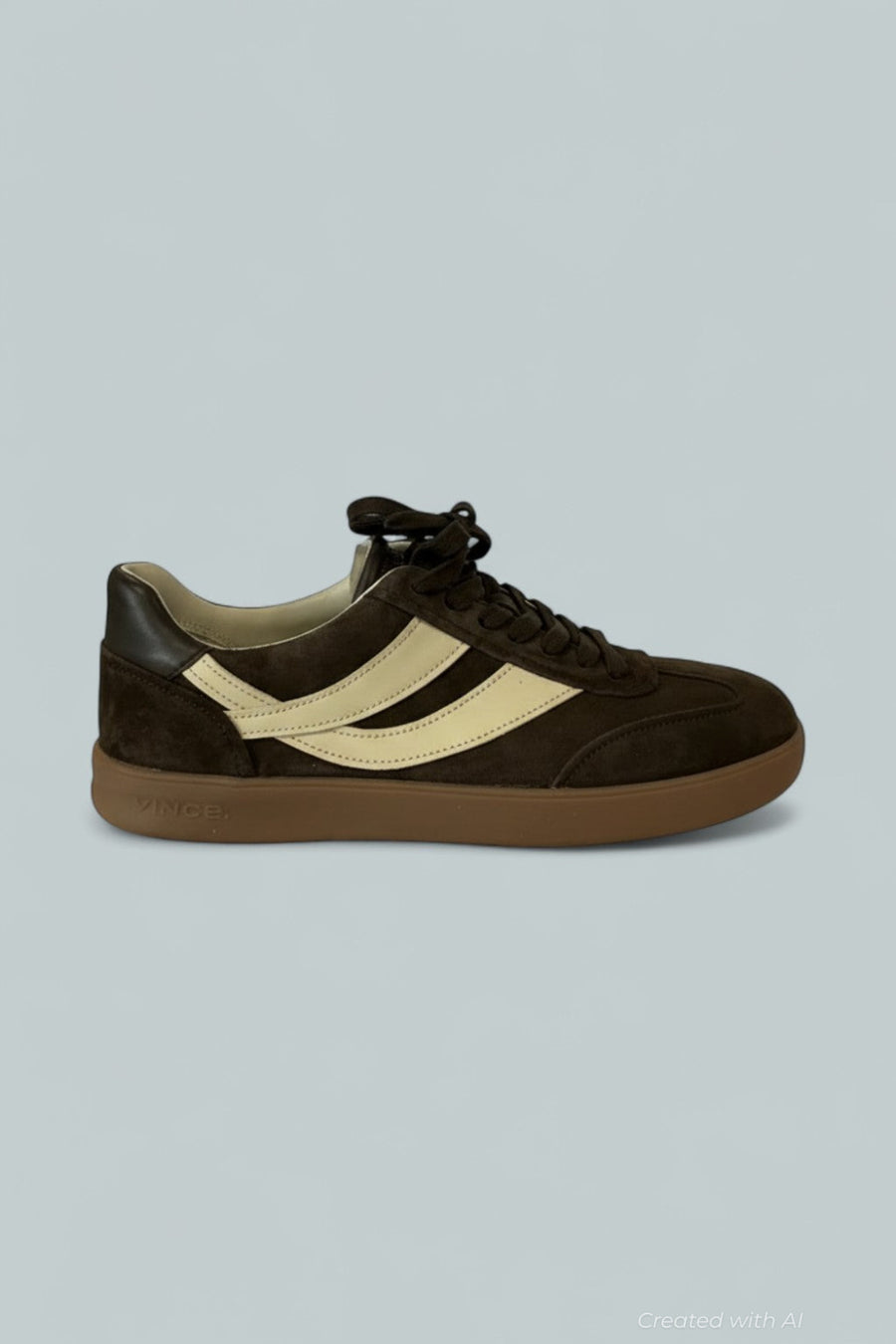 Men’s Oasis Leather Lace Up Sneakers - Cocoa Brown - 10 - Sneaker
