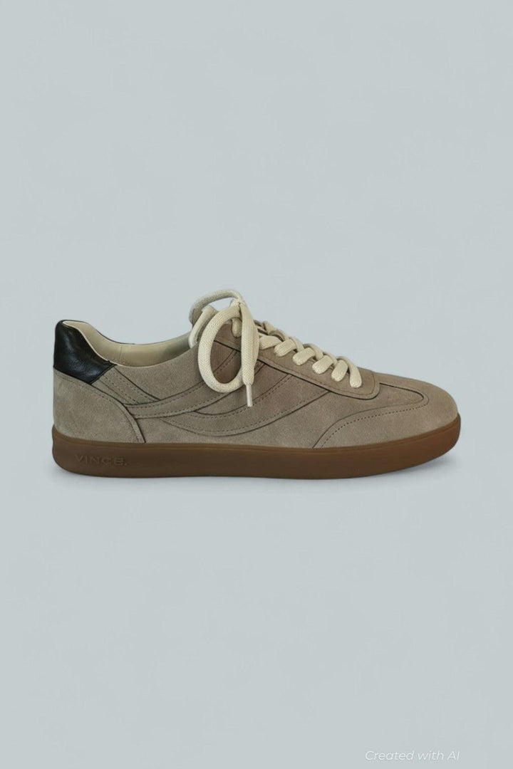 Men’s Oasis Leather Lace Up Sneakers - Sandstorm/ - 11.5 - Sneaker