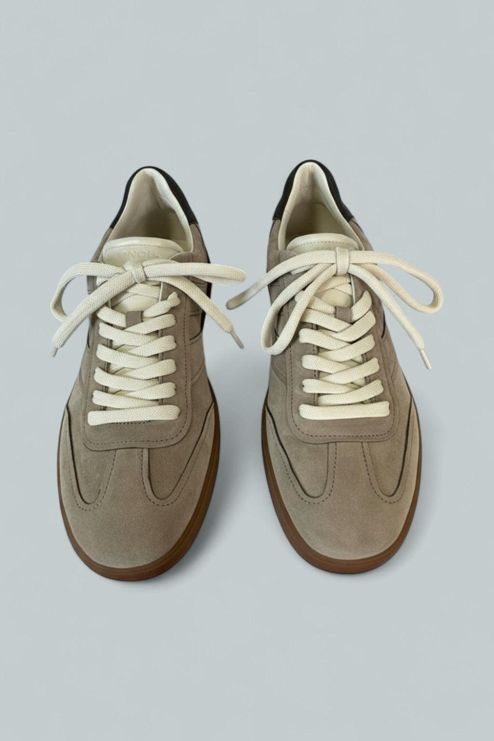 Men’s Oasis Leather Lace Up Sneakers - Sandstorm/ - 11.5 - Sneaker