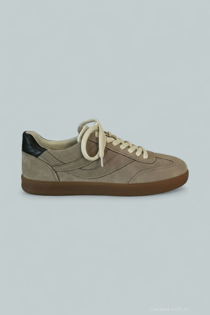 Men’s Oasis Leather Lace Up Sneakers - Sandstorm/ - 11.5 - Sneaker