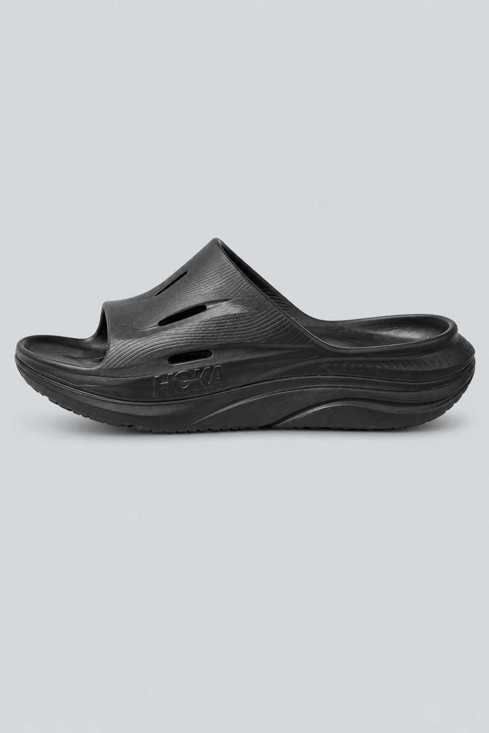 Men’s Ora Slide 3 Slip On Recovery Sandals - Black/Black - 11 - Sandals