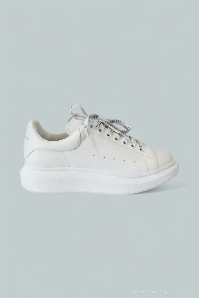 Men’s Oversized Sneakers - White - 9US / 42EU - Sneaker