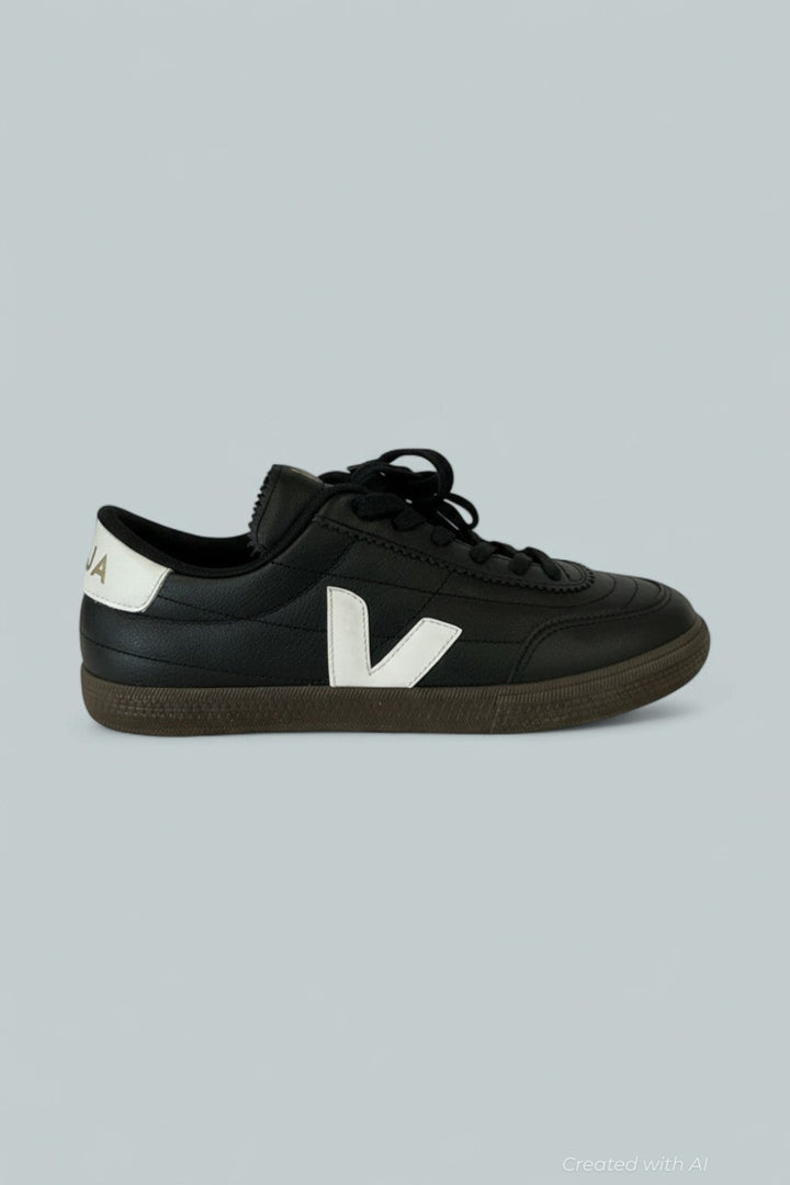 Men’s Panenka Sneaker - Black White - 6 - Sneaker