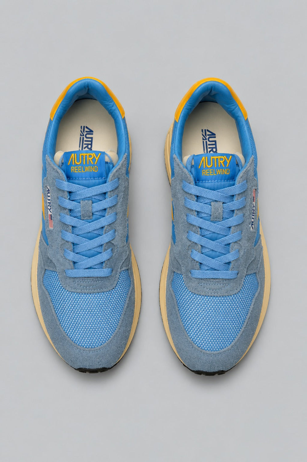 Men’s Reelwind Sneakers - Blue/Yellow - 10US / 43EU - Sneaker