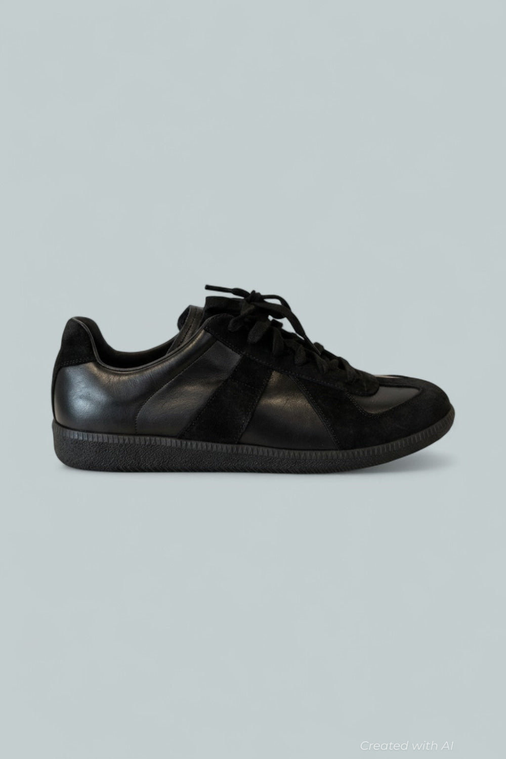Men’s Replica Low Top Sneakers - Black - 10US / 43EU - Sneaker