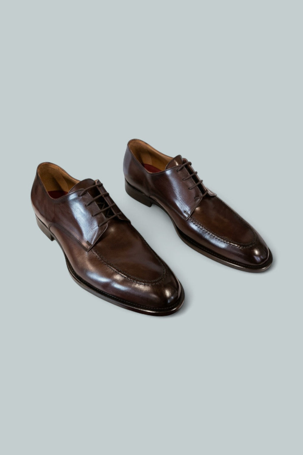Men’s Santino Lace Up Oxford Dress Shoes - Brown - 11 - Loafers