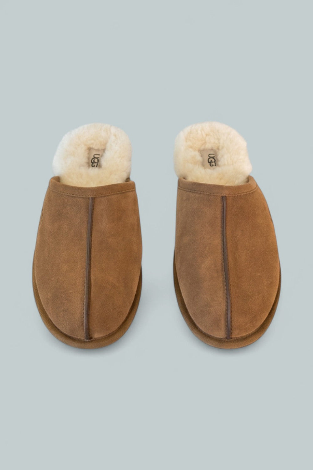 Men’s Scuff Slippers - Chesnut - Slip-On