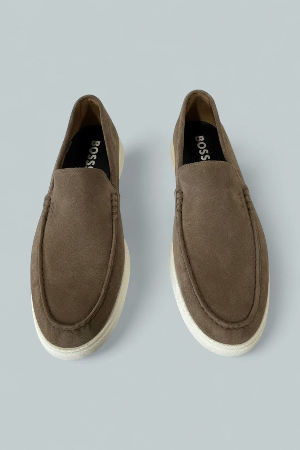 Men’s Sienne Slip On Moc Toe Loafers - Medium Beige - 12 - Loafers